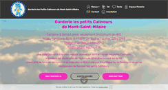 Desktop Screenshot of garderie-les-petits-calinours.com